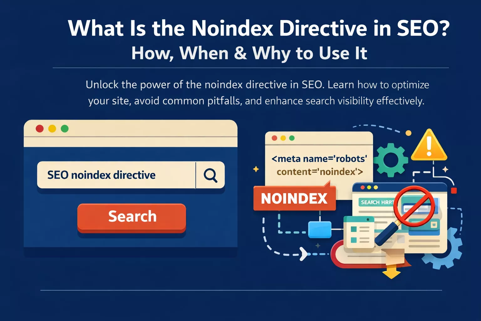 What Is the Noindex Directive in SEO? How, When & Why to Use It